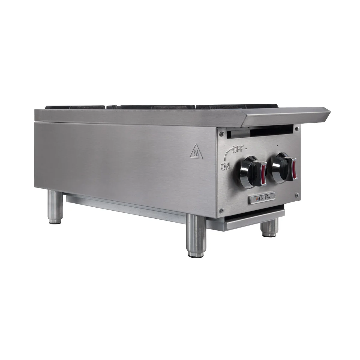 Kintera KHP12 / 919581 Countertop Hotplate, Gas, 2 Burners, 12" - Image 2