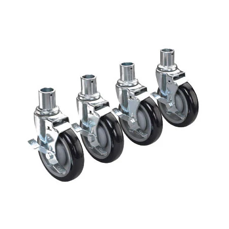 Krowne 28-151S Shelf Casters, 5", Set of 4 - Image 2