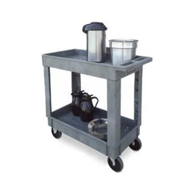 Lakeside 2521 Small Utility Two-Shelf Cart, 16" x 30" - Image 2