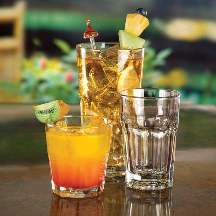 Lib 15240 Gibraltar Rocks Glass, 8 oz., Case of 36 - Image 2