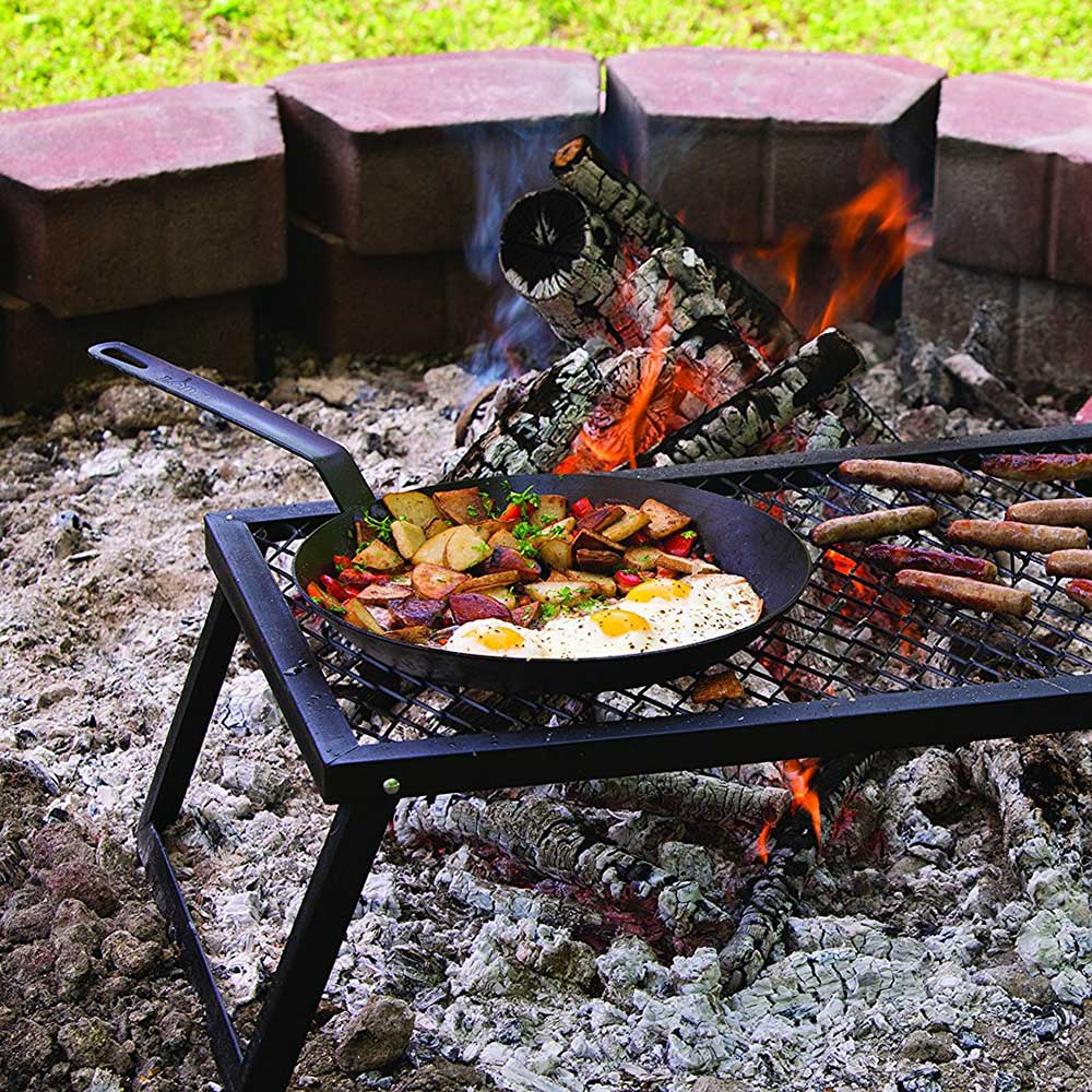 Lodge CRS10 Carbon Steel Skillet, Seasoned, 10" - Image 5