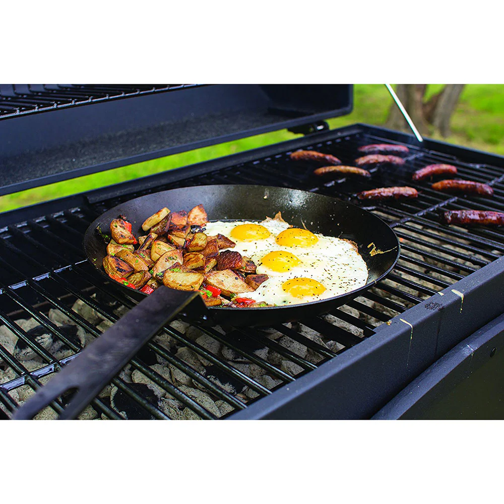 Lodge CRS12 Carbon Steel Skillet, Seasoned, 12" - Image 5