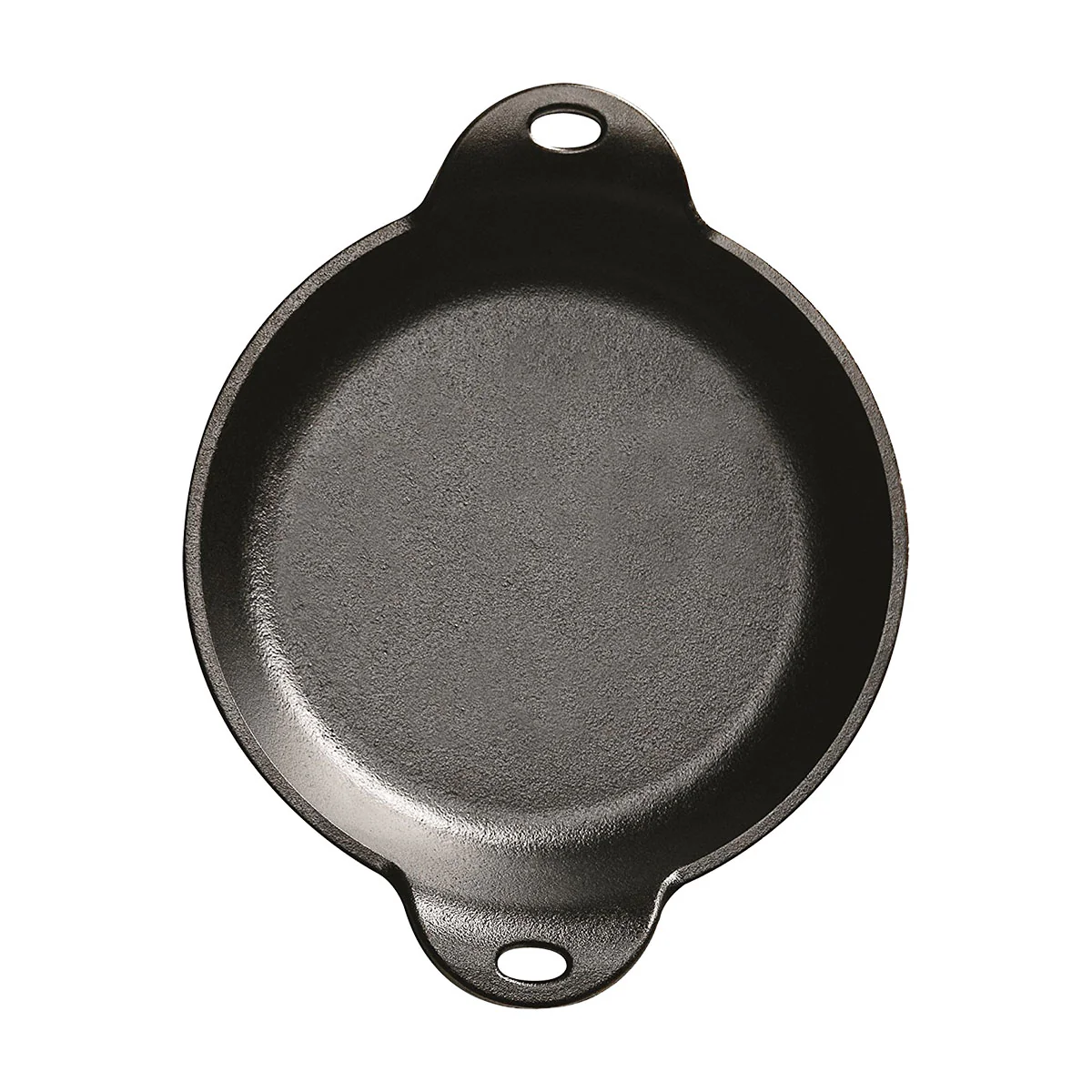 Lodge HMSRD Heat-Treated Cast Iron Round Mini Server, Seasoned, 14 oz. - Image 2