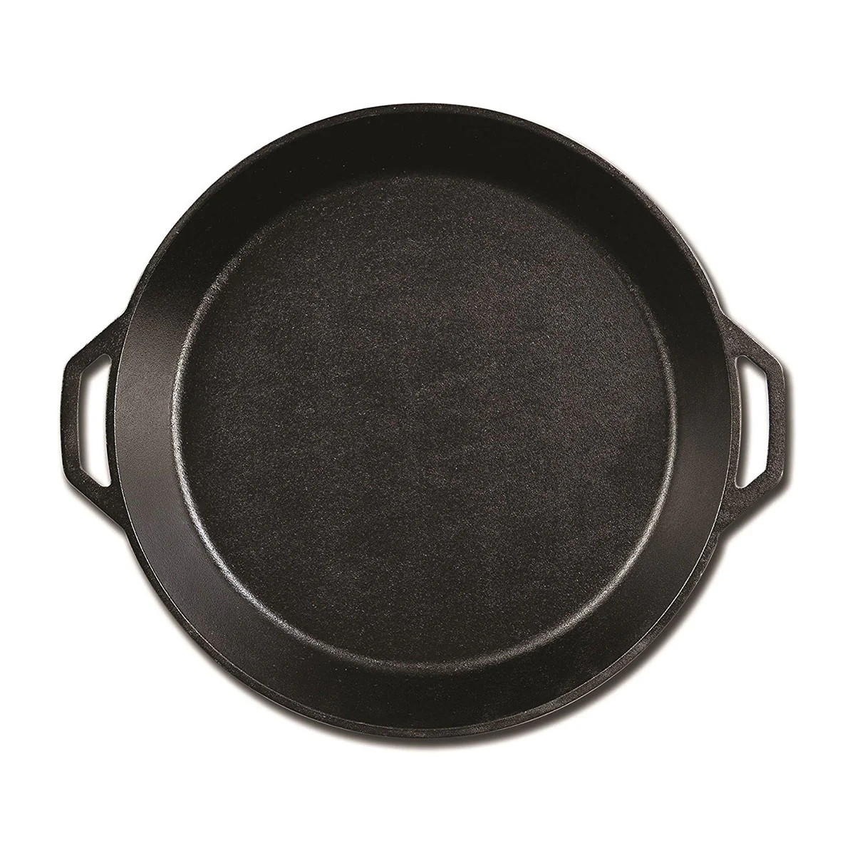 Lodge L17SK3 Cast Iron Skillet w/ Loop Handles, Seasoned, 17" - Image 2