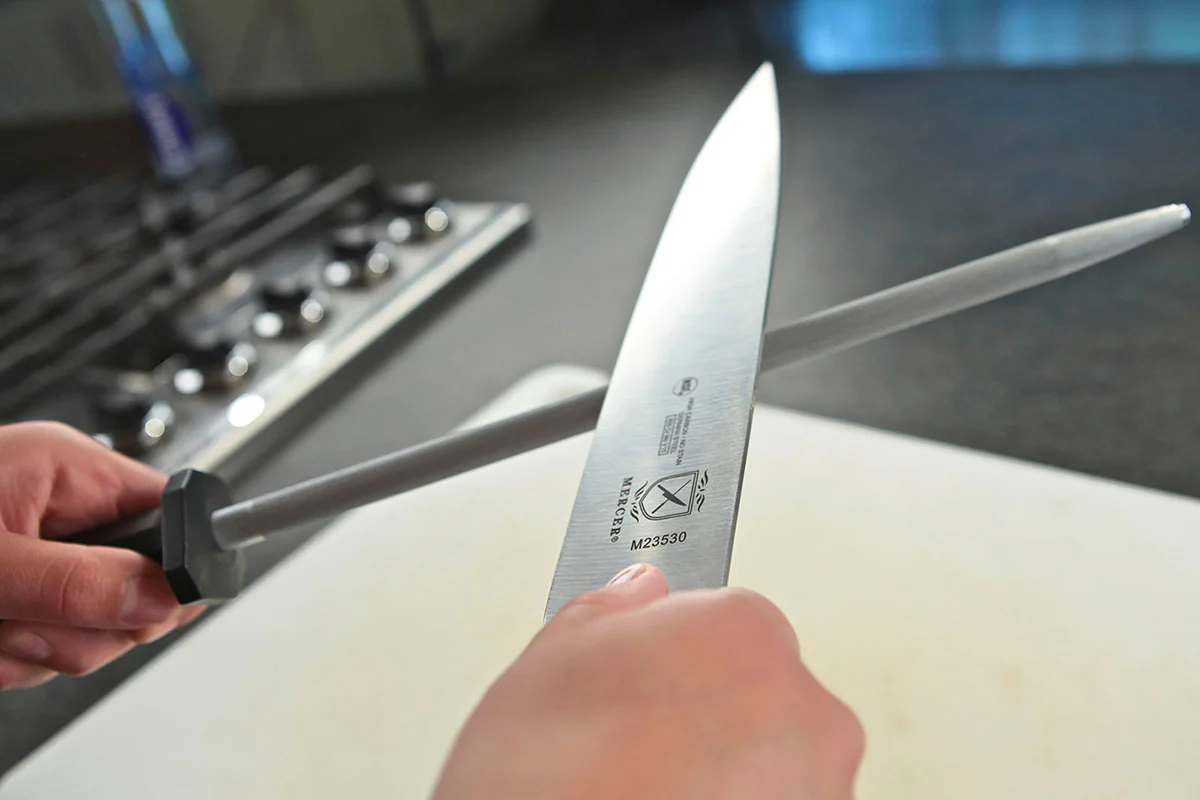 Mercer M14512 Sharpening Steel, 12" - Image 3