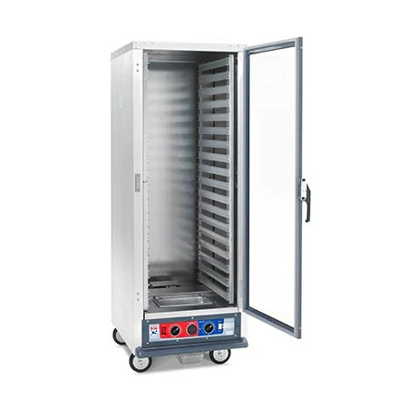Metro C519-CFC-U Non-Insulated Aluminum Heated Holding / Proofing Cabinet, 69-3/4" - Image 2