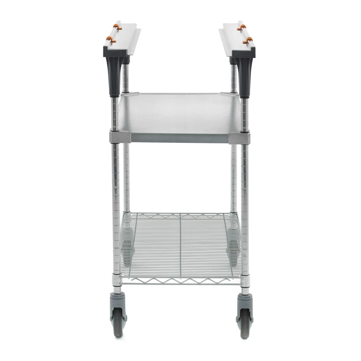 Metro MS1836-FGBR PrepMate MultiStation w/ Galvanized & Brite Zinc Wire Shelving, 38" x 19-3/8" x 39-1/8" - Image 3