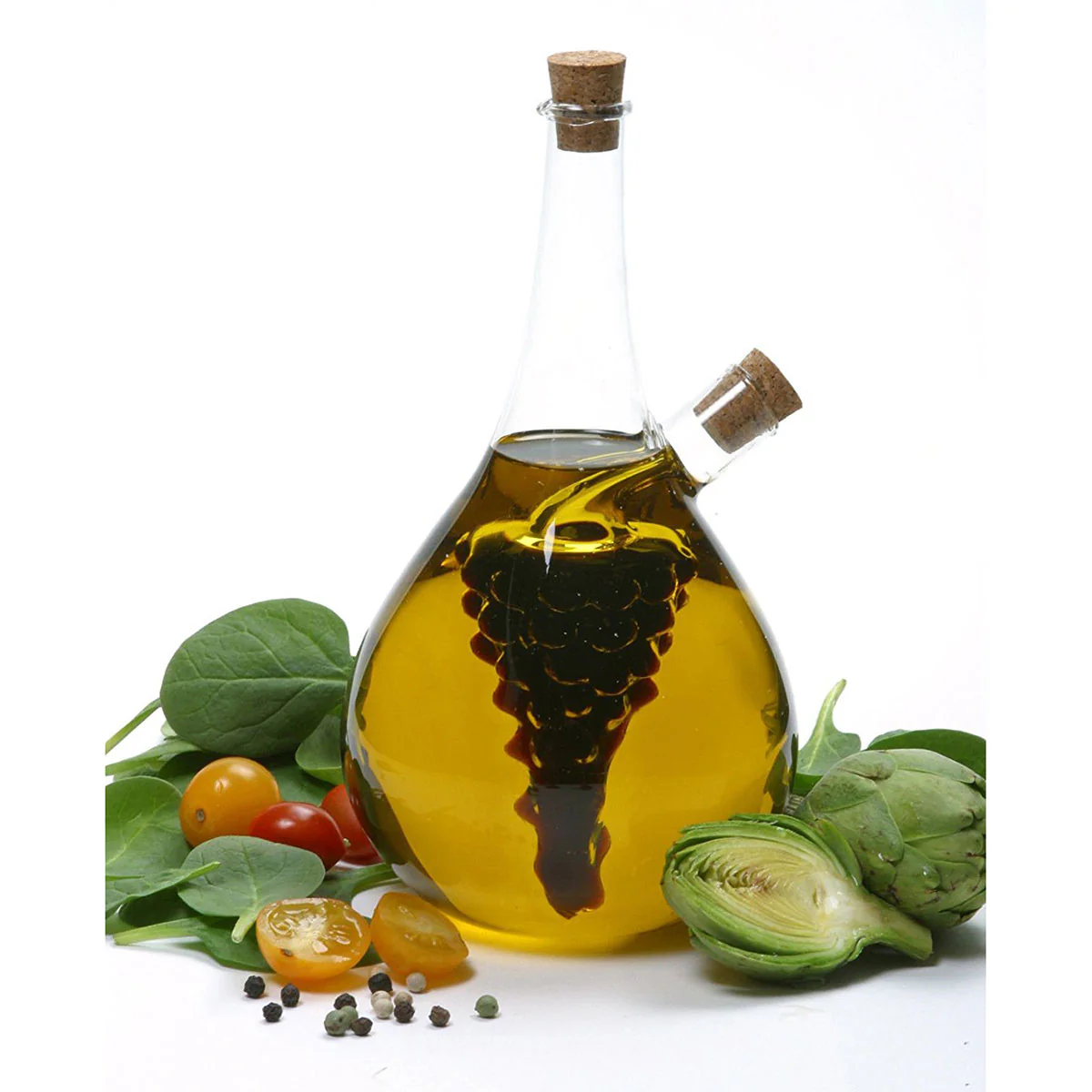 Norpro 795 Oil / Vinegar Glass Cruet, 18 oz. - Image 3