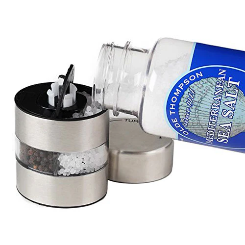 Olde Thompson 5080-00 Salt & Pepper Combo Mill, 4" - Image 3