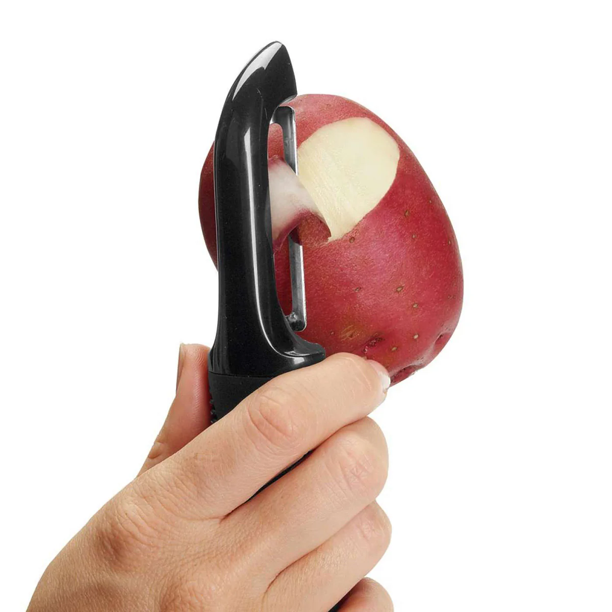 OXO 20091 Good Grips Swivel Peeler, Black - Image 3