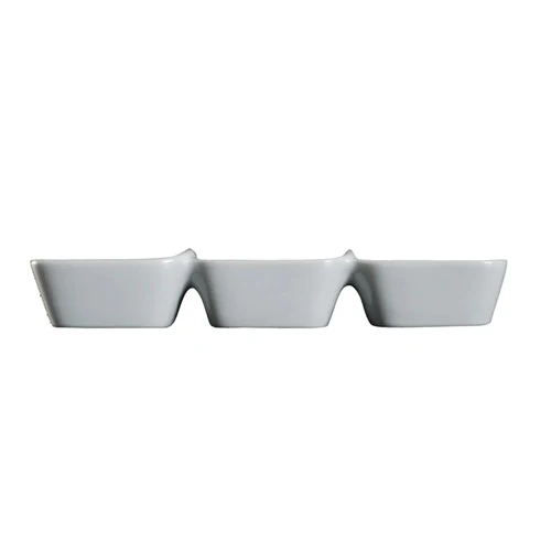 Palate & Plate AW-1804 Appetizer Dish, 3 Section - Image 2