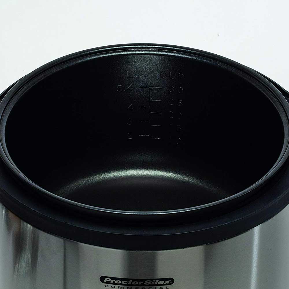 Proctor-Silex 37560R Rice Cooker / Warmer, 60 Cups - Image 5