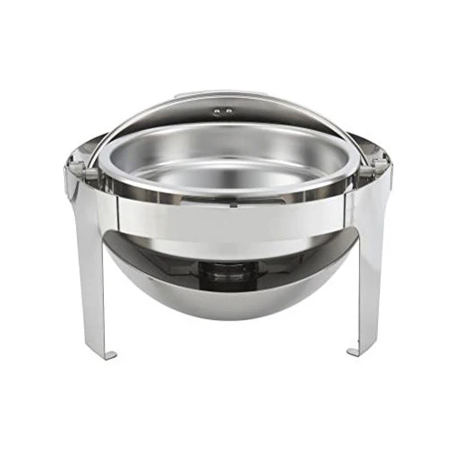 Round Chafing Dish Roll Top, 6.5 qt. - Image 3