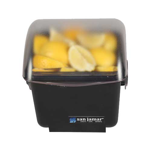 San Jamar BD2001 Mini Dome Condiment Center, 2 qt. - Image 2