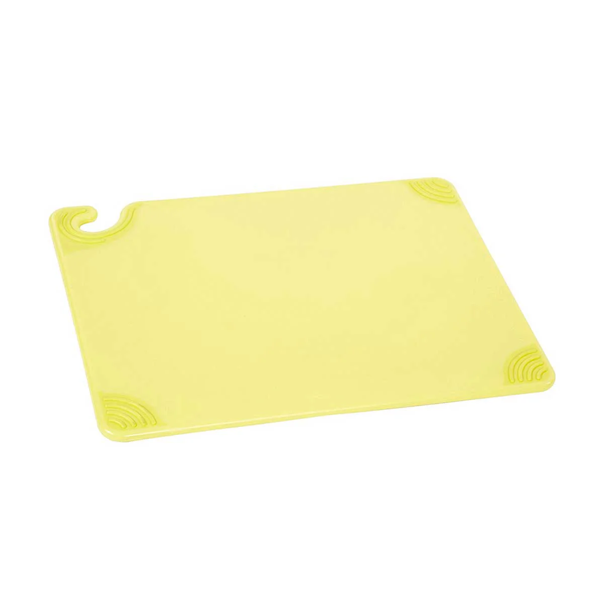 San Jamar CBG182412YL Saf-T-Grip Cutting Board, Yellow, 18" x 24" x 1/2" - Image 2