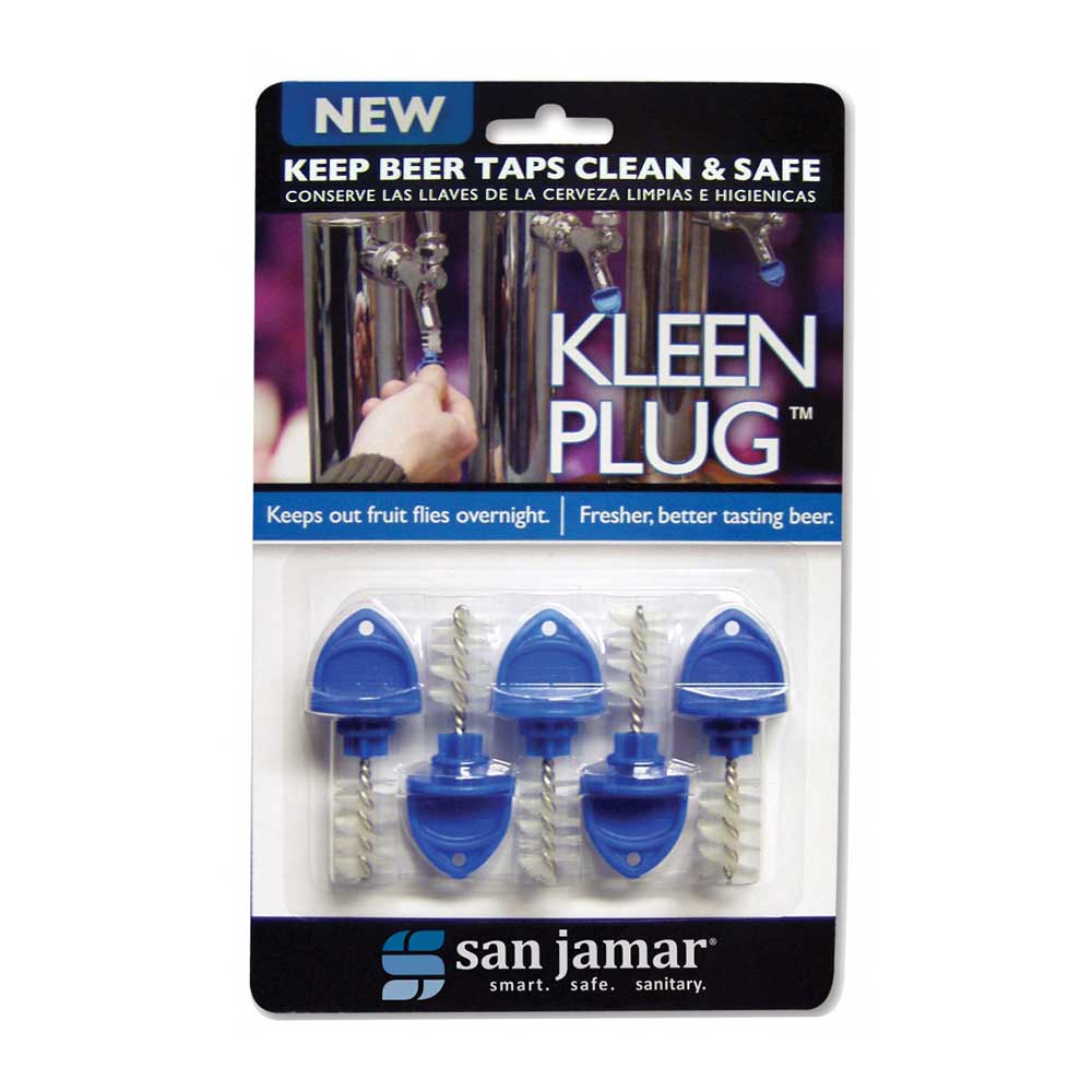 San Jamar KLP200 Kleen Plug for Bar Taps, Pack of 5 - Image 2