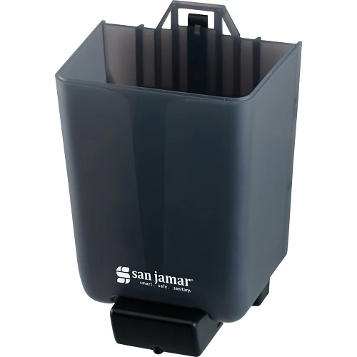 San Jamar SN46TBK Classic Wall Mount Liquid Soap Dispenser, 46 oz. - Image 4