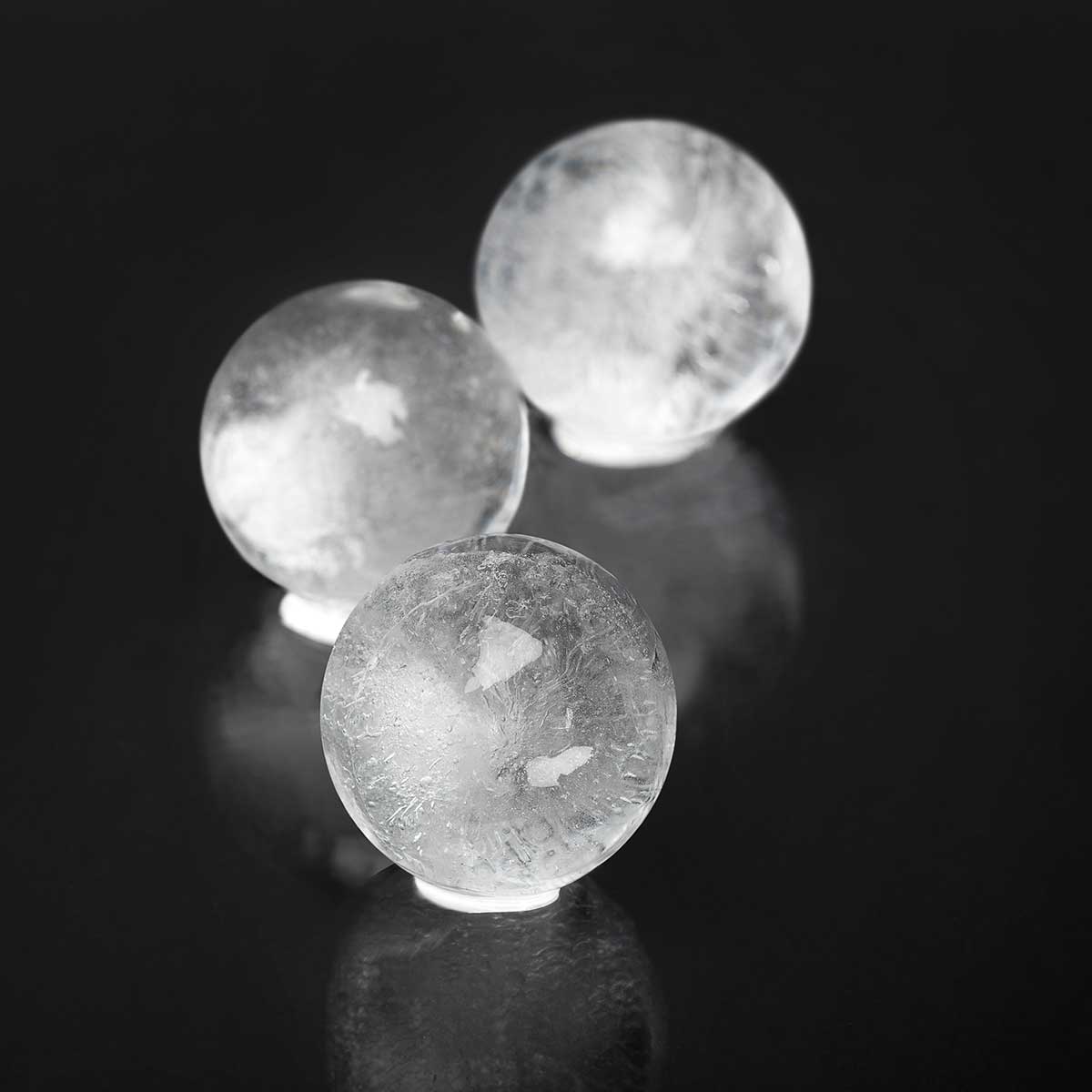 Silicone Cannonball Ice Ball Mold, Tray of 10 - Image 5