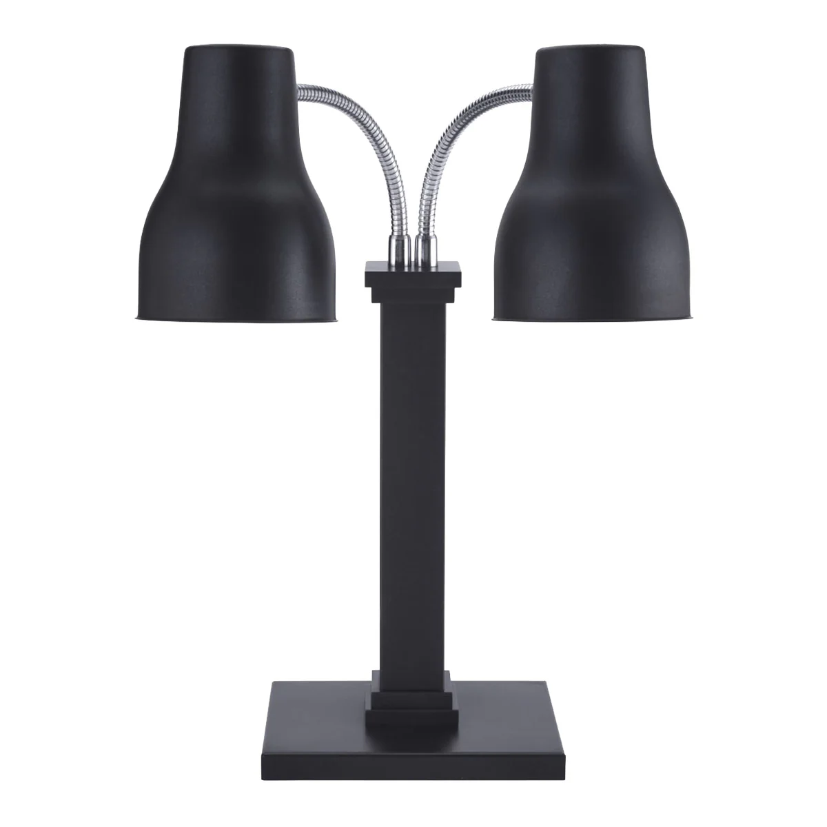 Spring 2792-6EB Double Adjustable Arm Heat Lamp, Matte Black