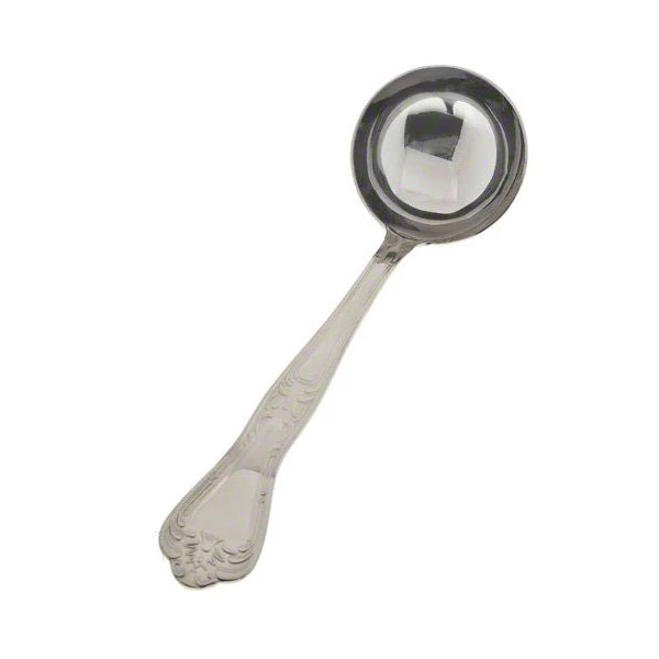 Stainless Steel Crown Serving Ladle, 2 oz. - Image 2