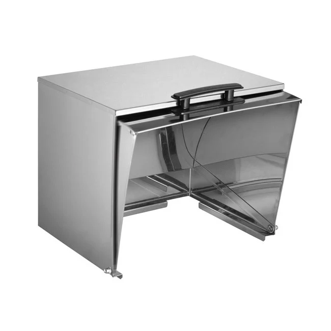 Stainless Steel Steam Table Roll Top Pan Cover, Full Size - Image 2