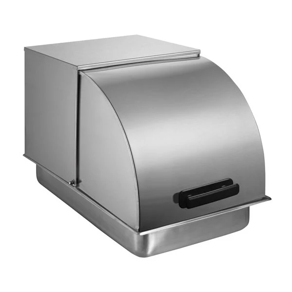 Stainless Steel Steam Table Roll Top Pan Cover, Full Size - Image 4