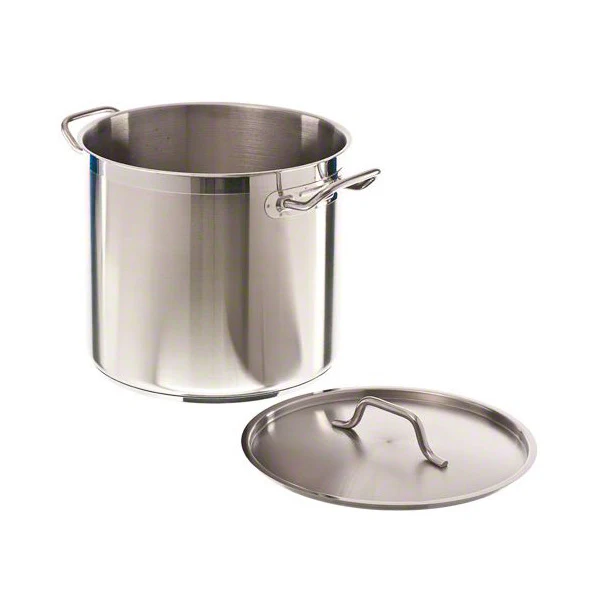 Stainless Steel Stock Pot w/ Cover, 16 qt. - Image 2