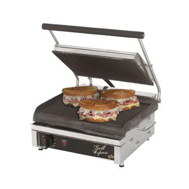 Star GX14IG Grill Express Grooved Sandwich Grill, 14", 120v - Image 2