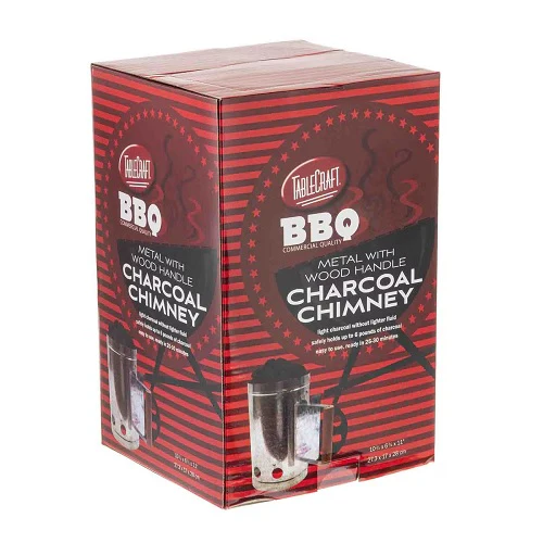Tablecraft BBQCC Charcoal Chimney with Handle - Image 3