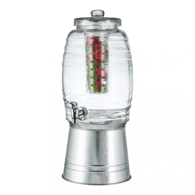 Tablecraft BDGTUB Galvanized Round Beverage Tub / Base - Image 2
