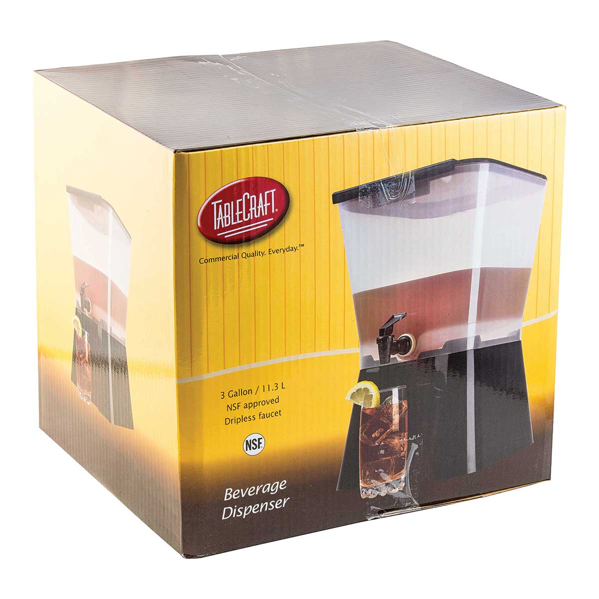 Tablecraft H953 Beverage Dispenser, 3 gal. - Image 2