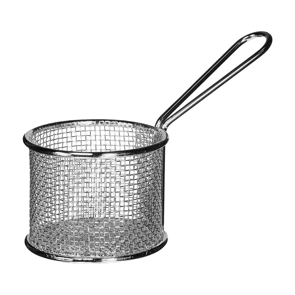 Tabletop Round Serving Fry Basket, 3-3/4" - Image 2