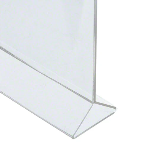 Thunder Group PLMH004 Acrylic Table Tent Card Holder, 8-1/2" x 11" - Image 4