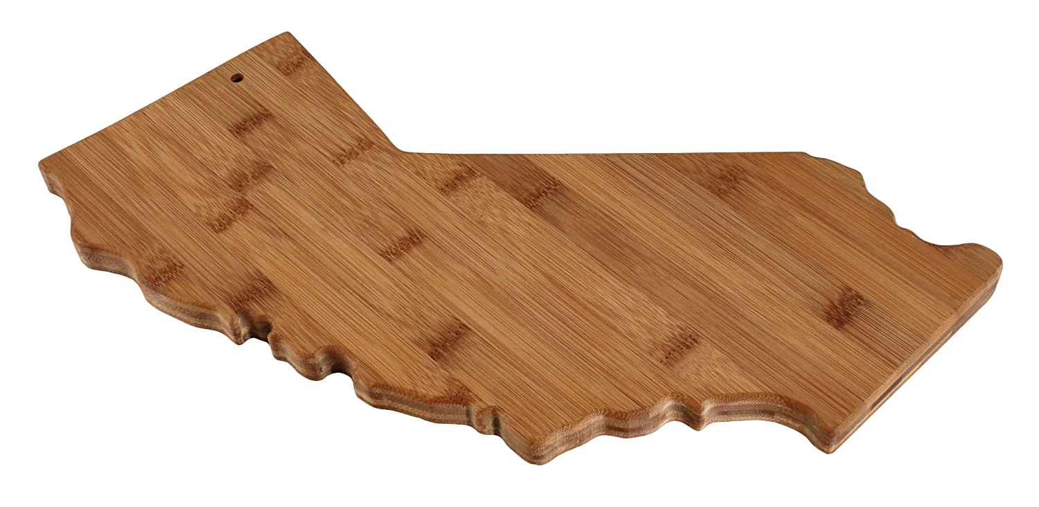 Totally Bamboo 20-7962CA California Cutting / Serving Board - Image 2