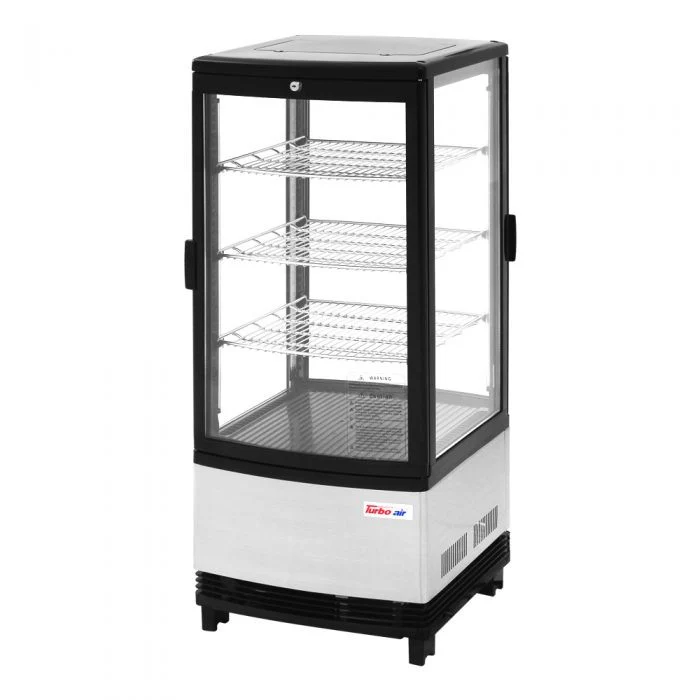 Turbo Air CRT-77-2R-N Diamond Glass Refrigerated Countertop Merchandiser, 17" - Image 2
