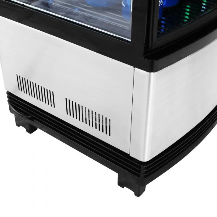 Turbo Air CRT-77-2R-N Diamond Glass Refrigerated Countertop Merchandiser, 17" - Image 3