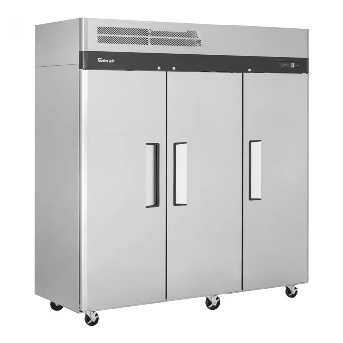 Turbo Air M3R72-3-N M3 Series Solid Door Refrigerator, 3 Section - Image 3