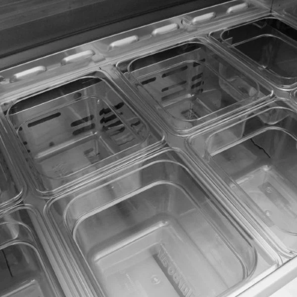 Turbo Air MST-28-N M3 Series Solid 1 Door Sandwich / Salad Refrigerated Prep Table, 27" - Image 6