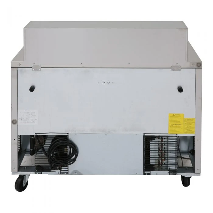 Turbo Air MST-48-18-N M3 Series Solid 2 Door Mega-Top Refrigerated Food Prep Table, 48" - Image 6
