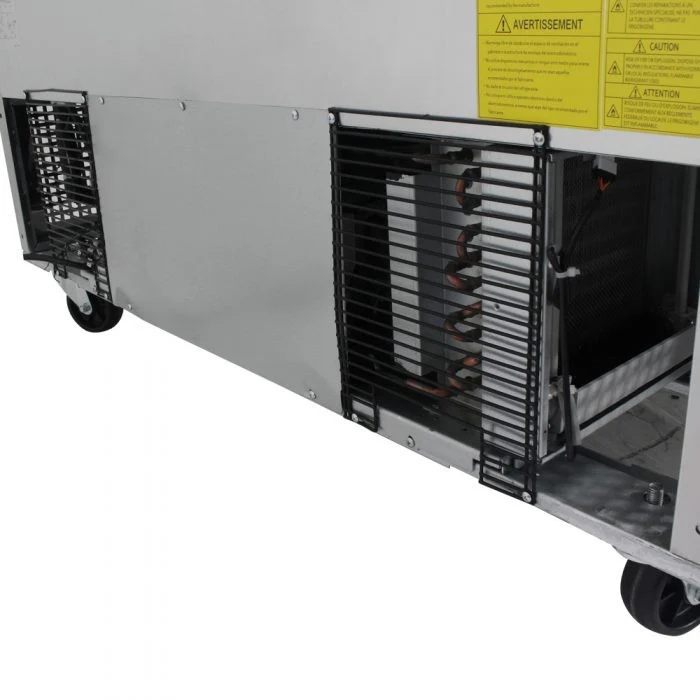 Turbo Air MST-60-24-N M3 Series Solid 2 Door Sandwich / Salad Refrigerated Prep Table, 60" - Image 5