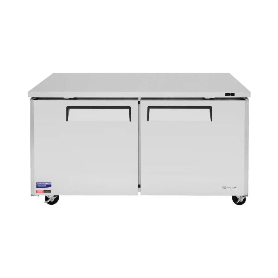 Turbo Air MUF-60-N M3 Series Solid 2 Door Undercounter Freezer, 60" - Image 2