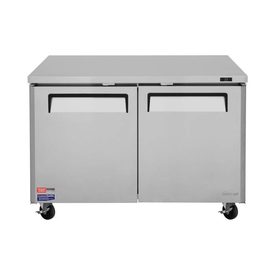 Turbo Air MUR-48-N M3 Series Solid 2 Door Undercounter Refrigerator, 48" - Image 2