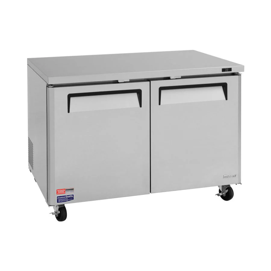 Turbo Air MUR-48-N M3 Series Solid 2 Door Undercounter Refrigerator, 48" - Image 3