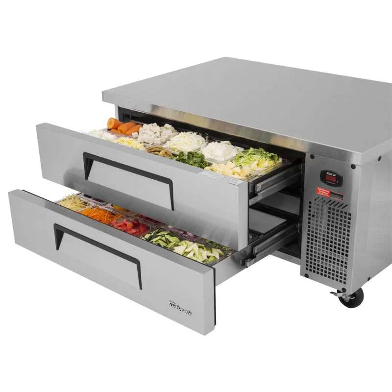 Turbo Air TCBE-48SDR-N Super Deluxe Series 2 Drawer Chef Base, 48" - Image 6