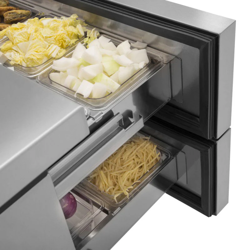 Turbo Air TCBE-48SDR-N Super Deluxe Series 2 Drawer Chef Base, 48" - Image 7