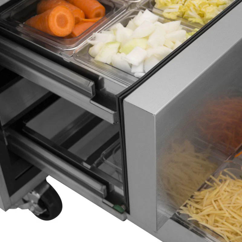 Turbo Air TCBE-72SDR-N Super Deluxe Series 4 Drawer Chef Base, 72" - Image 5