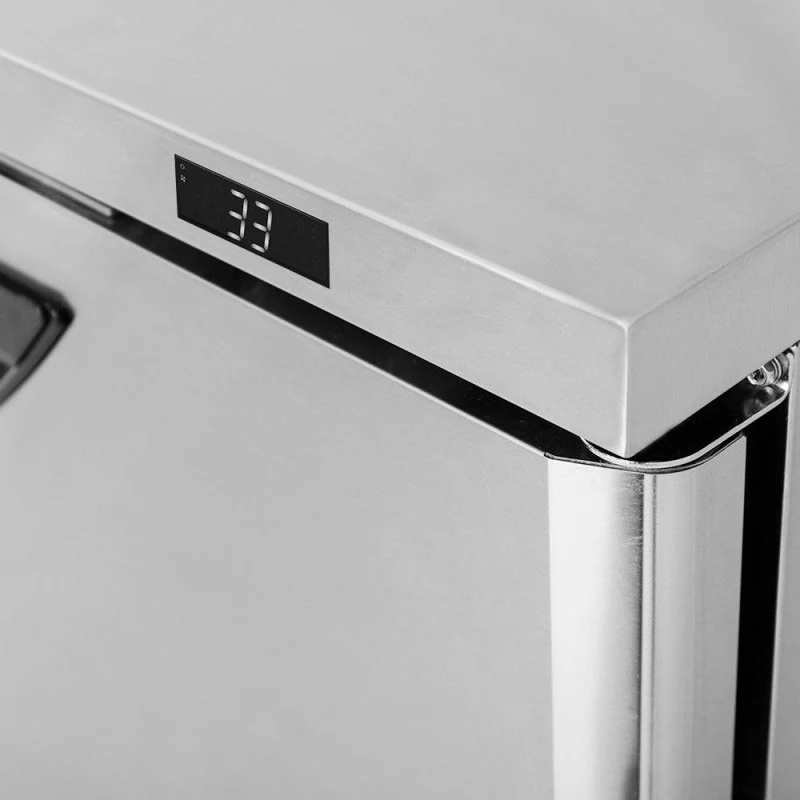 Turbo Air TWR-60SD-N Super Deluxe Series Solid 2 Door Worktop Refrigerator, 16 cu. ft. - Image 5