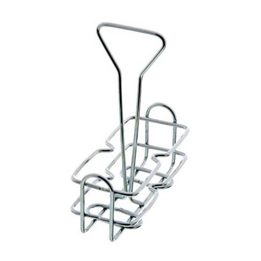 Update International OV-HDR Chrome Wire Oil & Vinegar Holder - Image 2