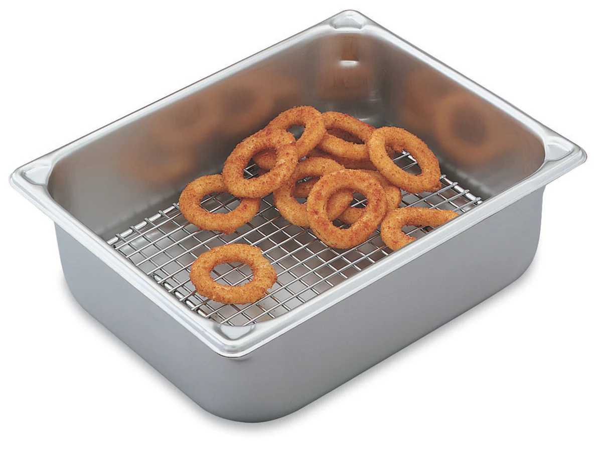 Vollrath 20228 Super Pan V Wire Grate, 1/2 Size - Image 2