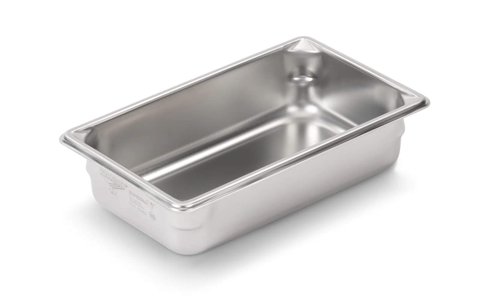 Vollrath 30342 Super Pan V 1/3 Size - Image 2